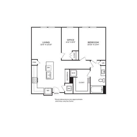 Southerly at LoSo Apartment A8